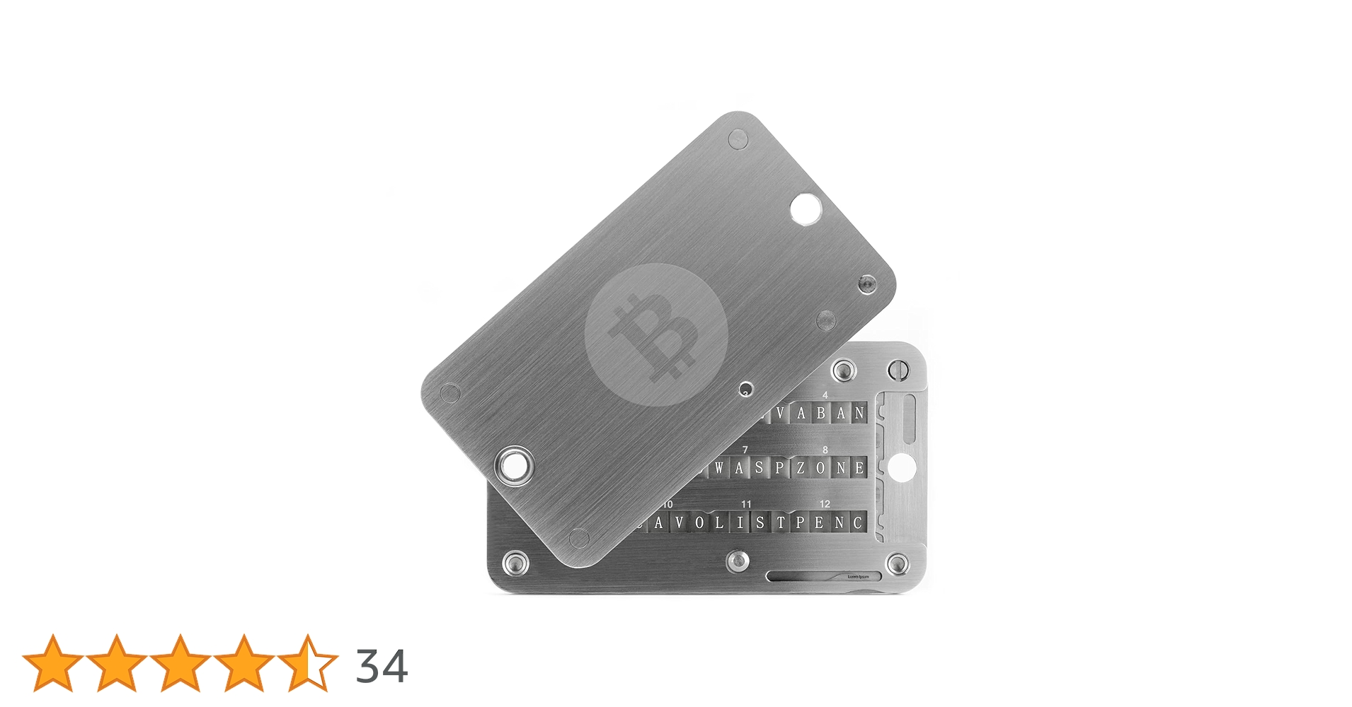 Amazon.co.jp: SAFESAMYERLEN 暗号シードフレーズストレージ 304